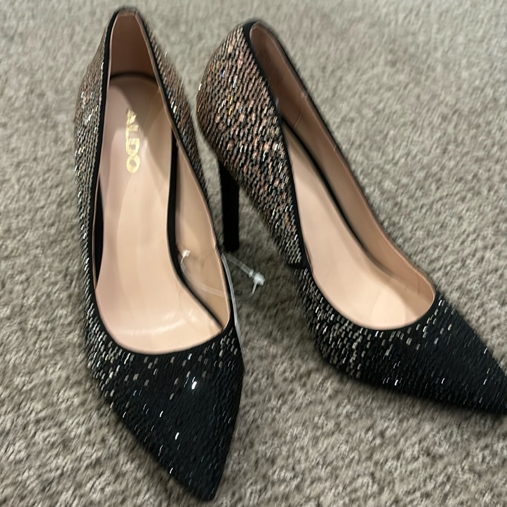 Also rhinestone heels